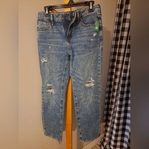GAP Kids Blue Distressed Jeans